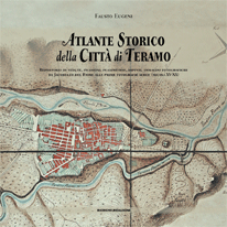 copertina dell'atlante storico della città di teramo, di fausto eugeni